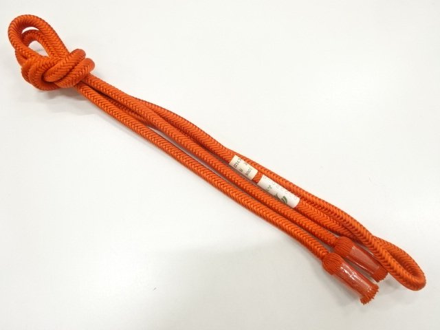 JAPANESE KIMONO / UNUSED TWISTED TASSEL HAND-TIED OBIJIME